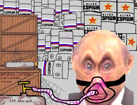 Putin Huffs Imperial Copium
