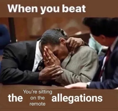 When You Beat the Allegations