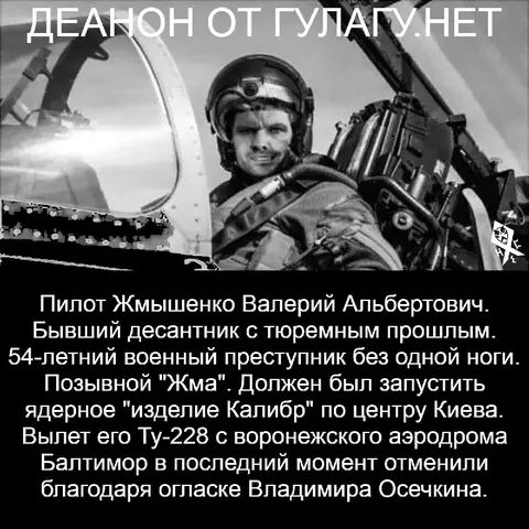 Пилот Жмышенко Валерий Альбертович