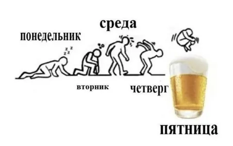 Рабочая неделя до пятницы