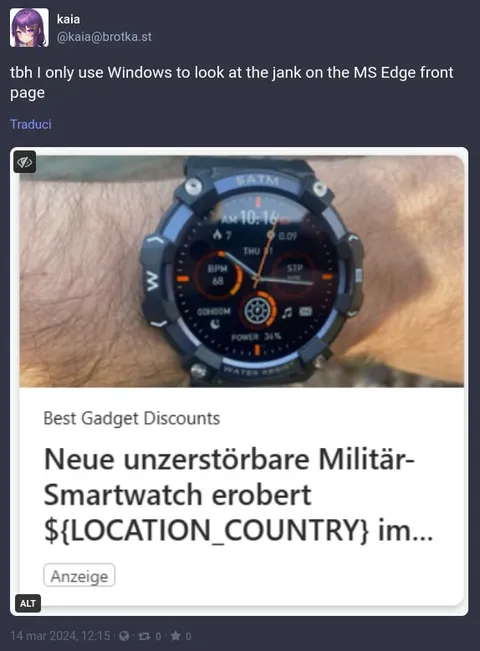 Windows for Janky Edge Ads