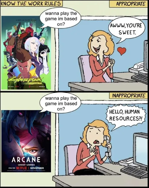 Cyberpunk Versus Arcane Work Rules