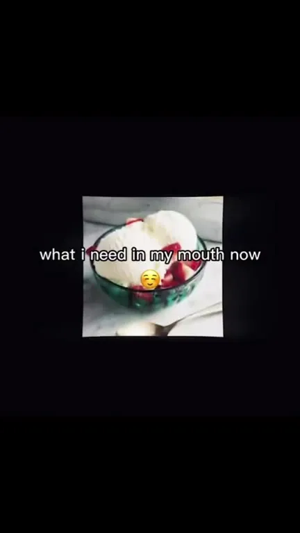 What I Need in My Mouth Now