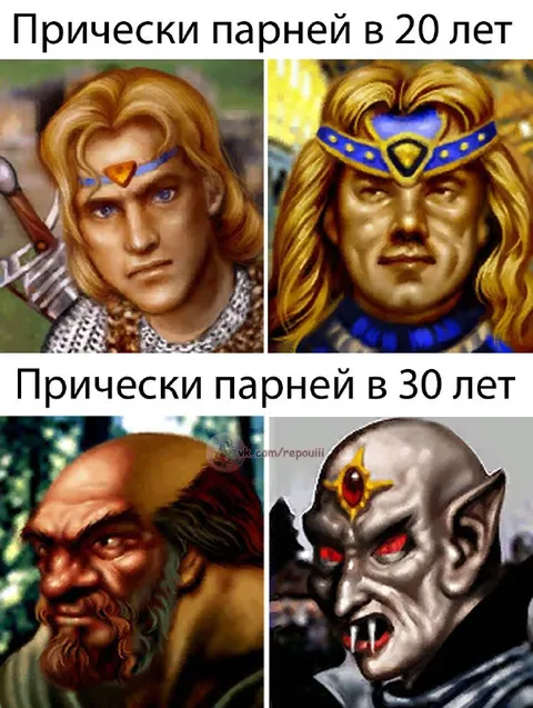Приchёски парней в 20 и 30 лет