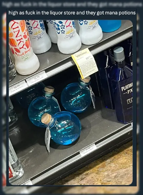 Liquor Store Mana Potions