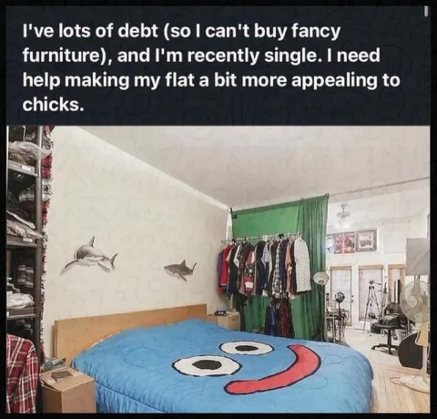 Debt-Friendly Chick Magnet Bedroom