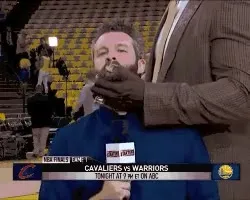 Bearded Man Gets Face Grabbed