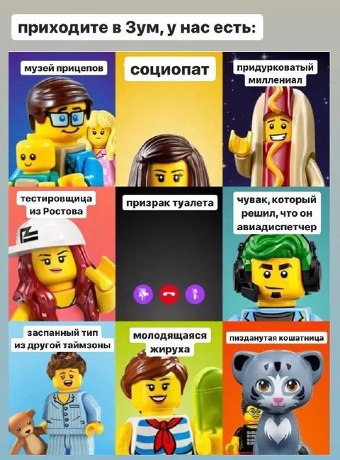 Зум с подозрительными специалистами