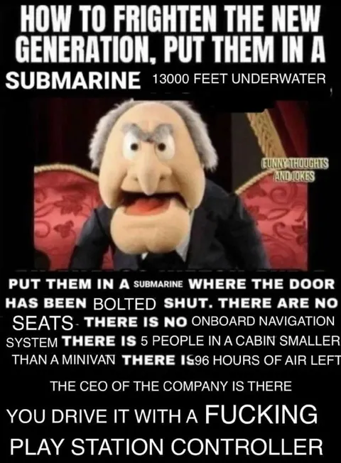 Submarine With a PlayStation Controller