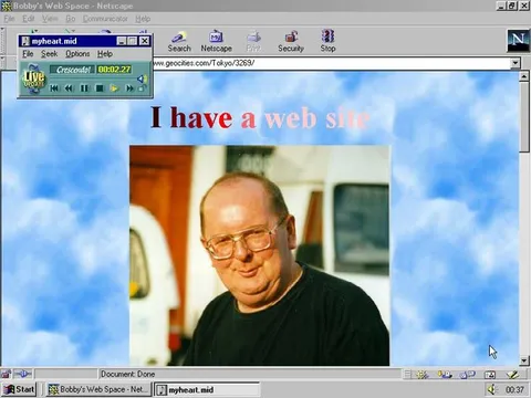 I Have a Web Site