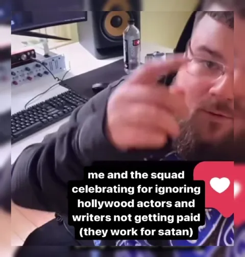 Celebrating Hollywood Workers Not Getting Paid