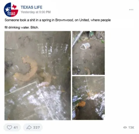 Someone Took a Shit in the Spring