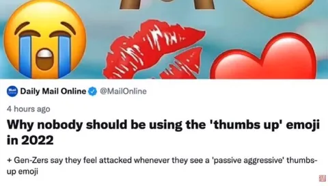 Thumbs Up Emoji Is Passive Aggressive