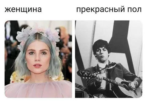 Женщина и прекрасный Пол