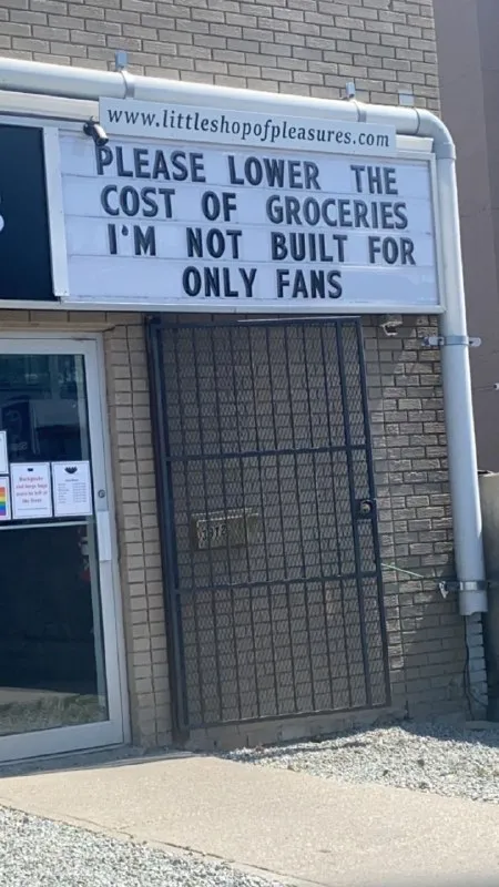 Groceries Not Only Fans