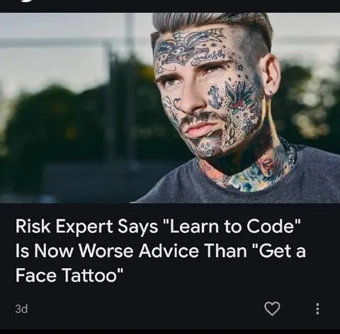 Learn to Code Worse Advice
