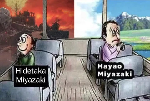Miyazaki's Two Different Worlds