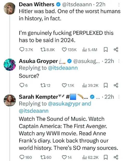 Hitler Was Bad Source Thread