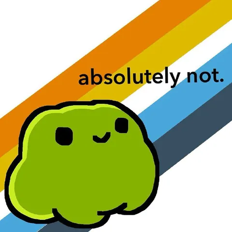 Absolutely Not Green Blob