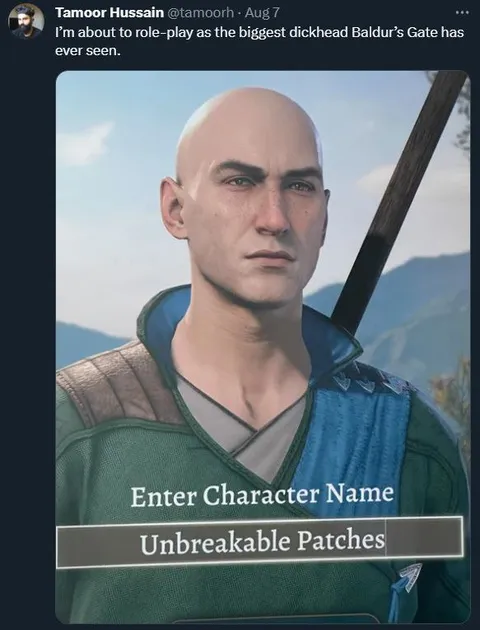 Biggest Dickhead in Baldur’s Gate