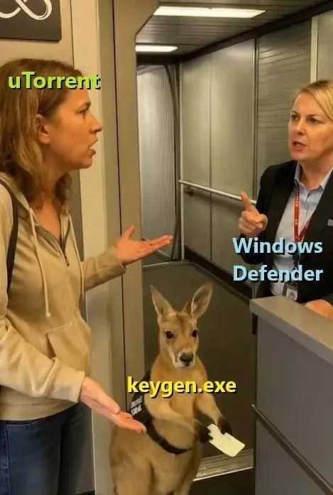 uTorrent Argues With Windows Defender
