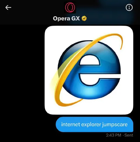 Internet Explorer Jumpscare