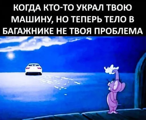 Тело в багажнике не твоя проблема