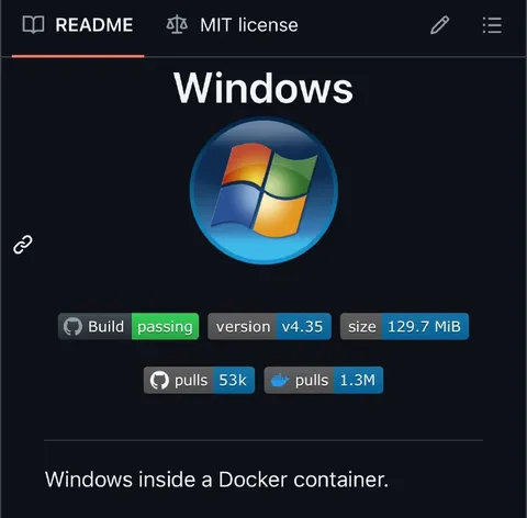 Windows Inside Docker