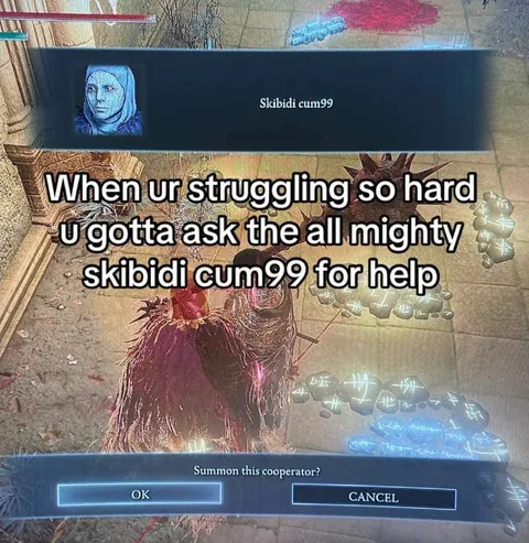 Asking Skibidi Cum99 for Help