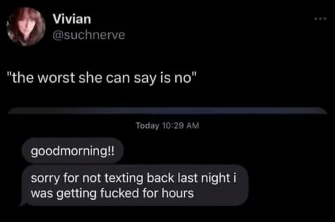 The Worst She Can Say Is No