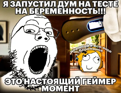 Запустил дум на тесте беременности