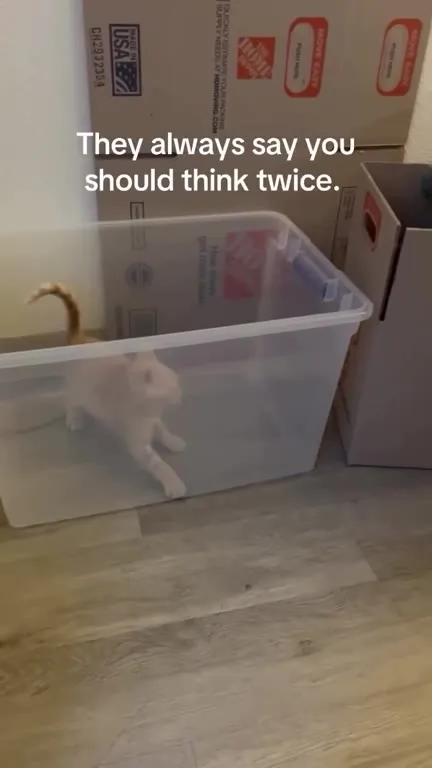 Cat Doesn’t Think Twice