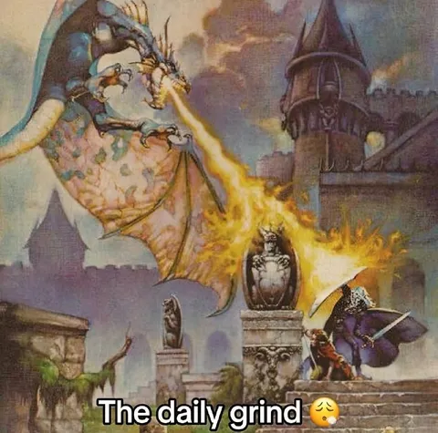 The Daily Grind Dragon Attack