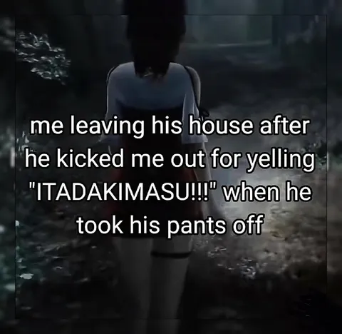 Itadakimasu pants reaction