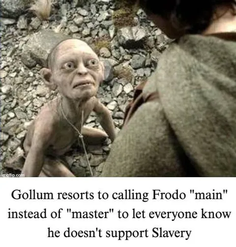 Gollum Calls Frodo Main