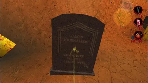 Games Journalism Tombstone