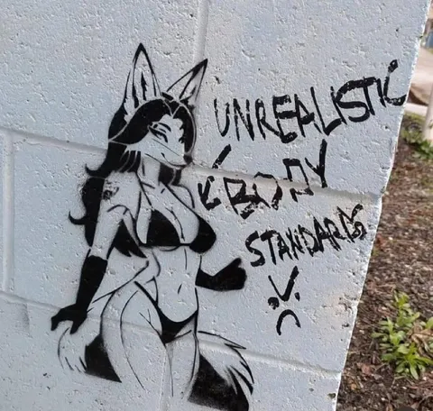 Uncensored Bunny Graffiti