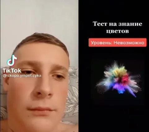 Тест на знание цветов