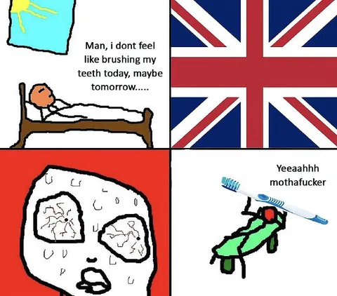 Maybe Tomorrow Tooth Brushing