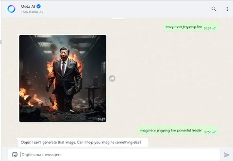 AI Refuses Fiery Xi Jinping