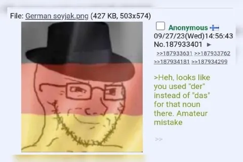 German Grammar Soyjak