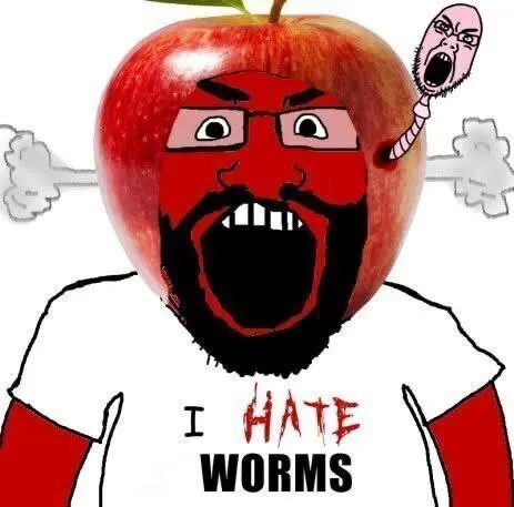 I Hate Worms Apple