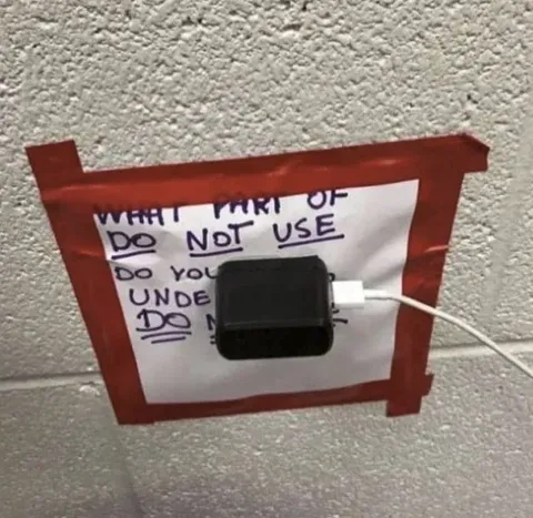What Part of Do Not Use