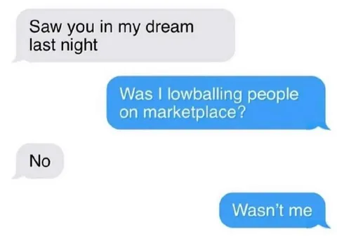 Lowballing People in Dreams