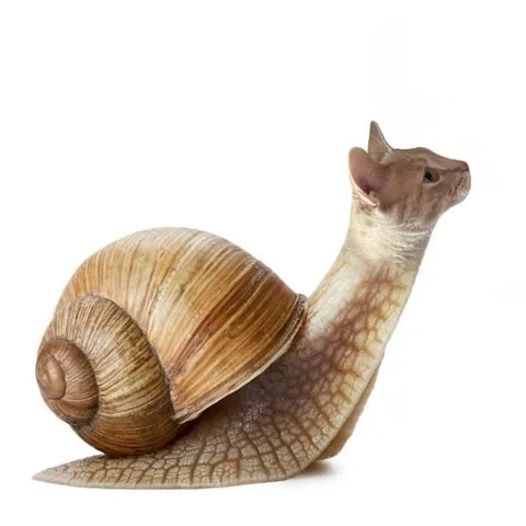 Кот-улитка