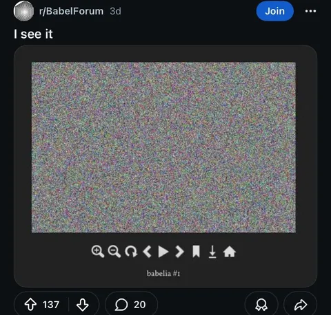 I See It in the Static