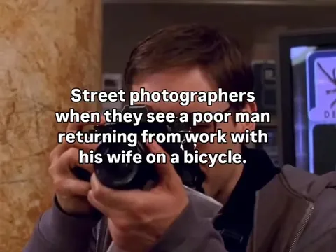 Street Photographers Spot a Poor Couple