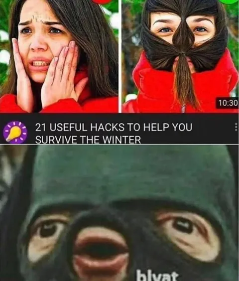 Winter Survival Hack Gone Wrong