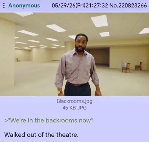Walked Out Into the Backrooms