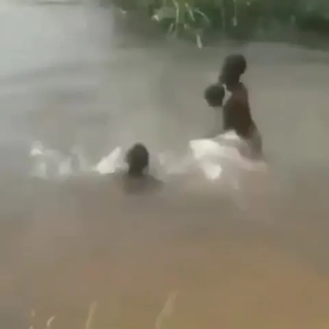 Прыжок в мутную воду